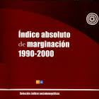 Portada de Índice absoluto de marginación 1990-2000