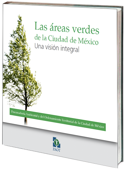 Portada de Las áreas verdes de la Ciudad de México