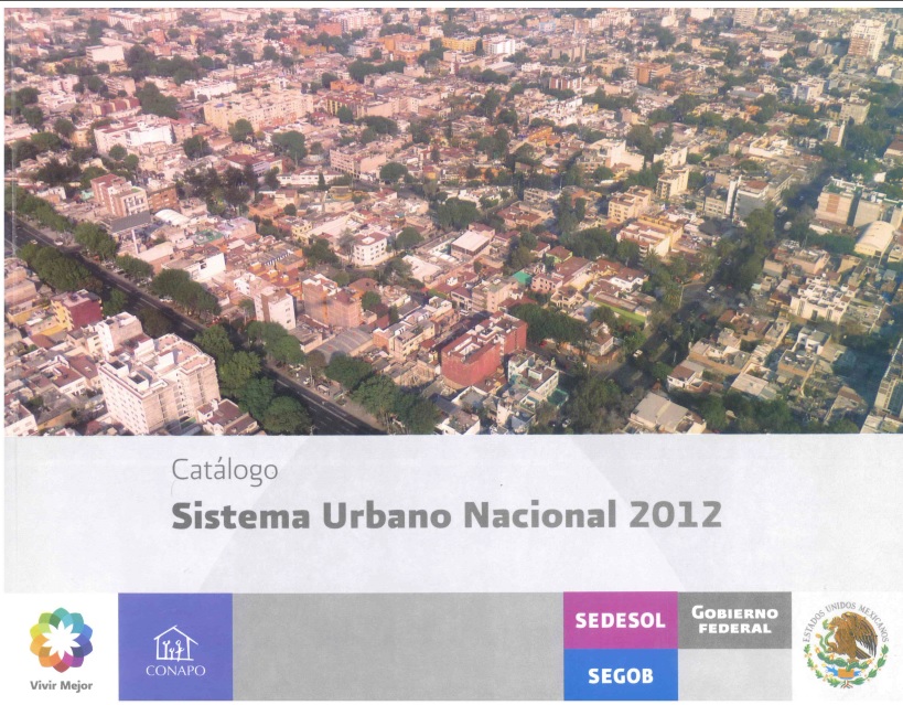 Portada de Sistema urbano nacional 2012