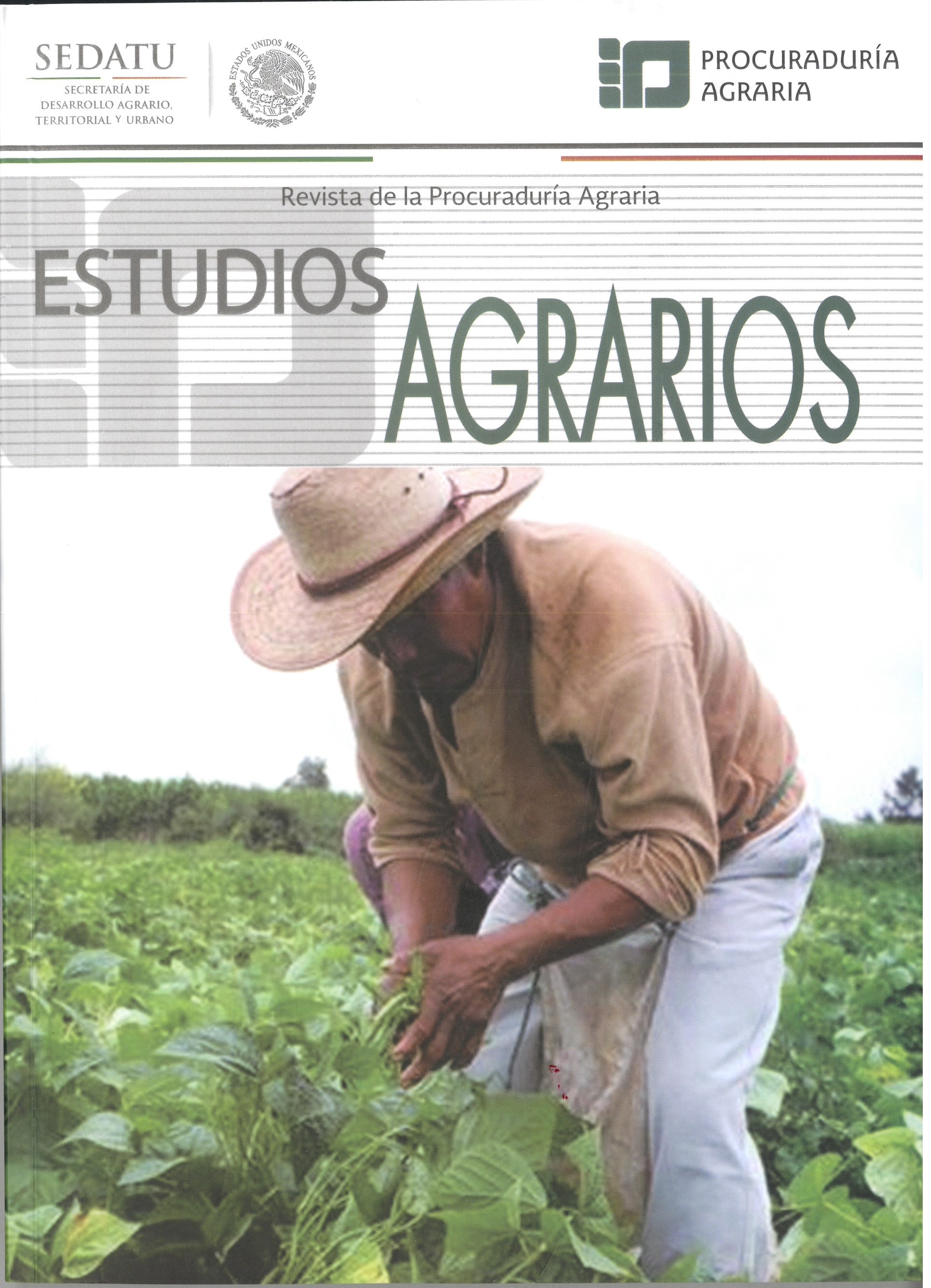 Portada de Estudios agrarios