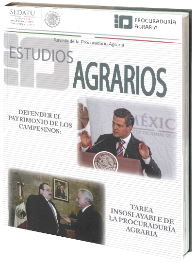 Portada de Estudios agrarios