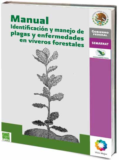 Portada de Manual identificación y manejo de plagas y enfermedades en viveros forestales