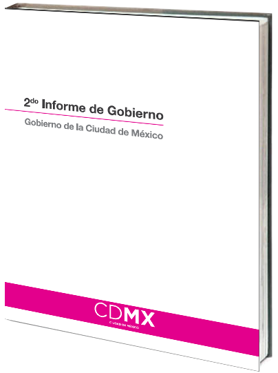 Portada de Segundo informe de gobierno de la ciudad de México 2013-2014