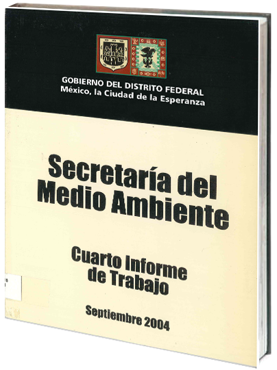 Portada de Secretaría del Medio Ambiente: cuarto informe de trabajo