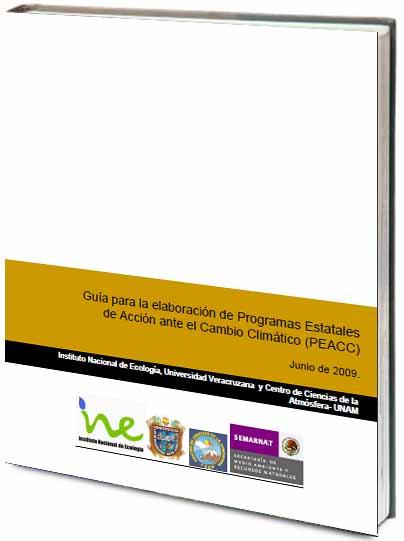 Portada de Guía para la elaboración de programas estatales de acción ante el cambio climático (PEACC)