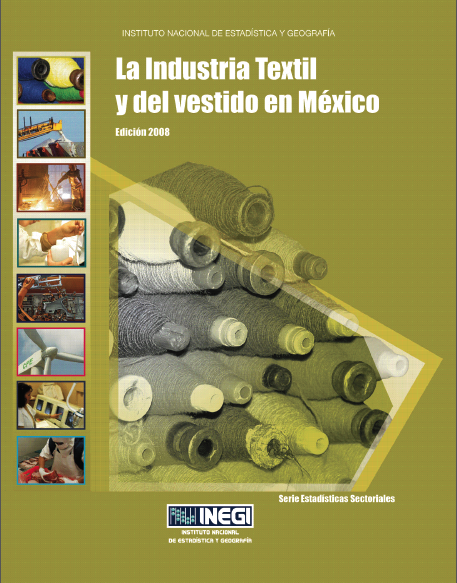 Portada de La industria textil y del vestido en México