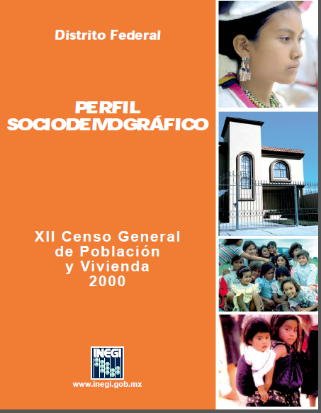 Portada de Perfil sociodemográfico, Distrito Federal