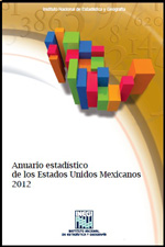 Portada de Anuario estadístico de los Estados Unidos Mexicanos 2012 