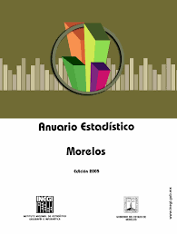 Portada de Anuario estadístico de Morelos 2012