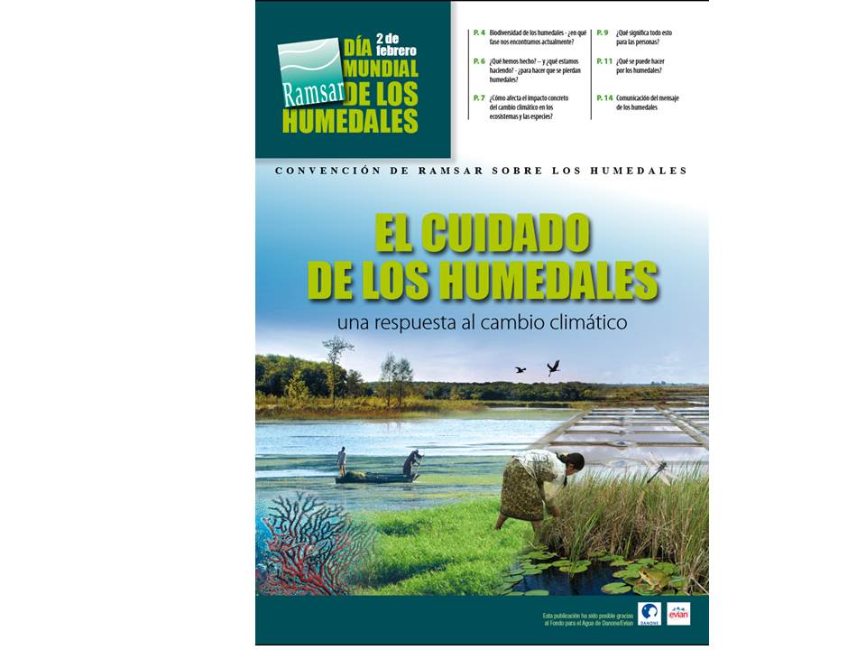 Portada de Convención de Ramsar sobre los humedales 