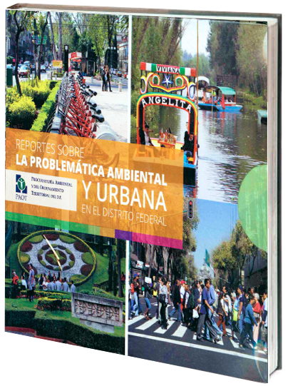 Portada de Reportes sobre la problemática ambiental y urbana en el DF