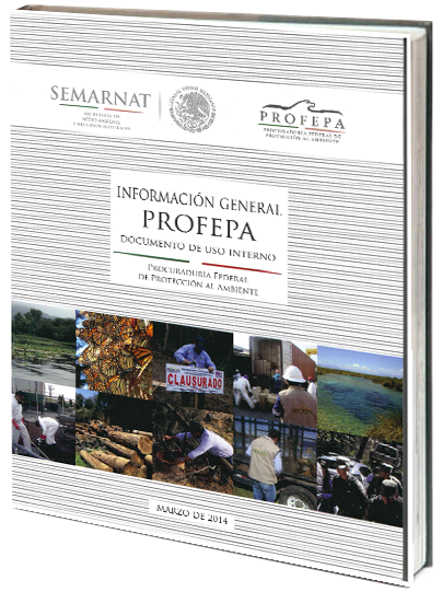 Portada de Información general PROFEPA 2014