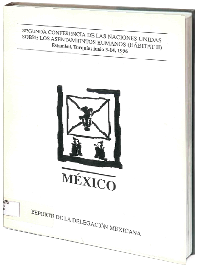 Portada de Segunda Conferencia de las Naciones Unidas sobre los asentamientos humanos (Habitat II) Estambul, Turquía, Junio 3-14,1996