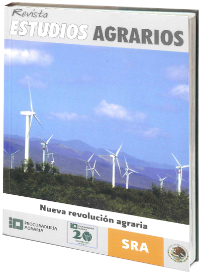 Portada de Estudios agrarios 