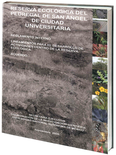 Portada de Reserva ecológica del Pedregal de San Ángel de Ciudad Universitaria