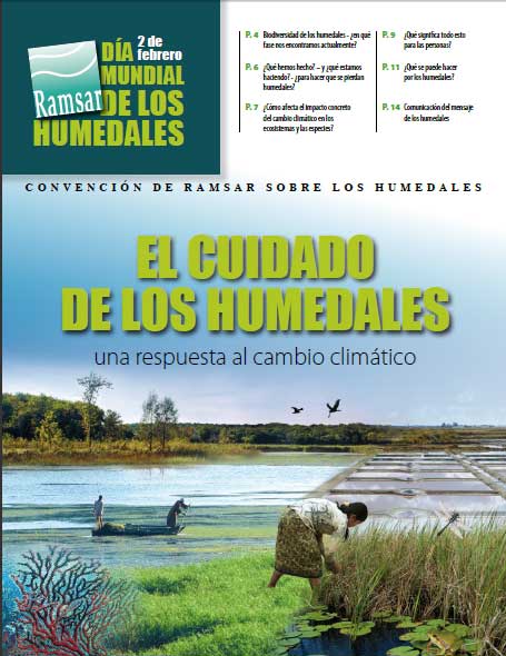 Portada de El cuidado de los humedales 