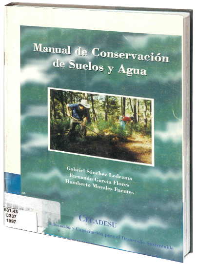 Portada de Manual de conservación de suelos y agua