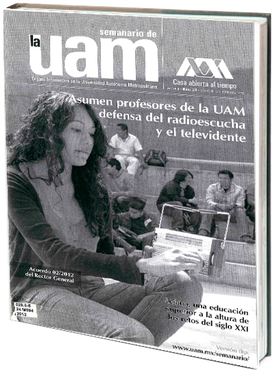 Portada de Semanario de la UAM