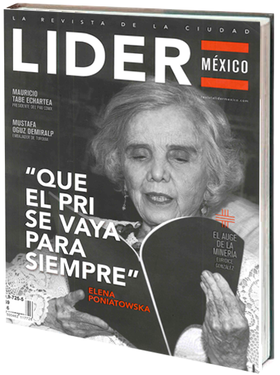 Portada de La revista de la Ciudad líder México