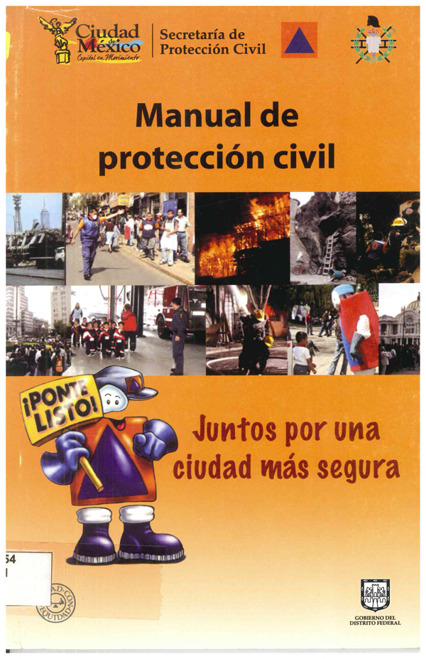 Portada de Manual de protección civil 