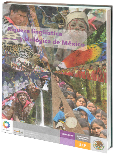 Portada de Riqueza lingüística y biológica en México